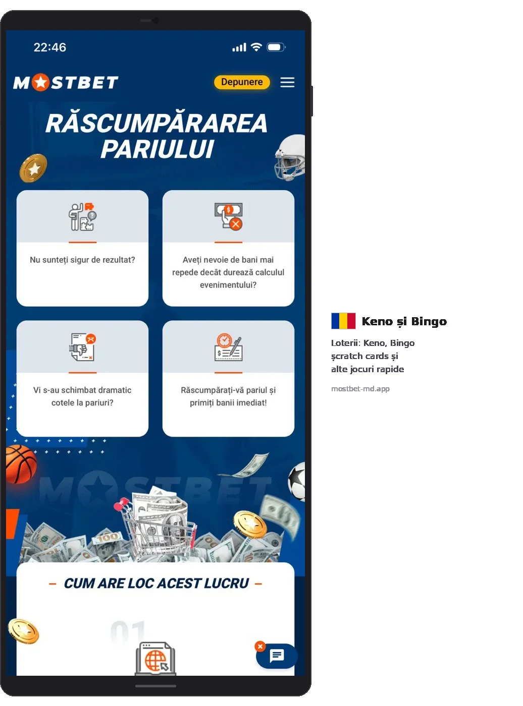 Mostbet RĂSCUMPĂRAREA PARIULUI - 4 cashout options